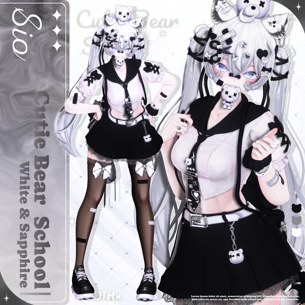 9 アバター対応 🐻『 Cutie Bear School 』🐻