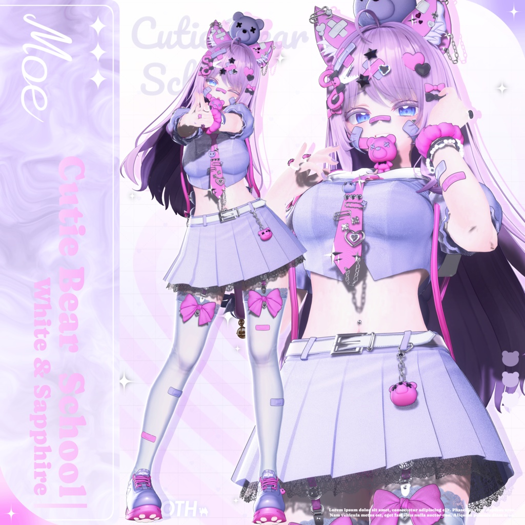 9 アバター対応 🐻『 Cutie Bear School 』🐻