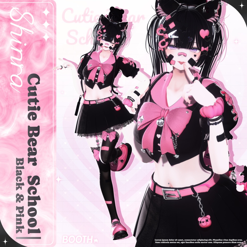 9 アバター対応 🐻『 Cutie Bear School 』🐻