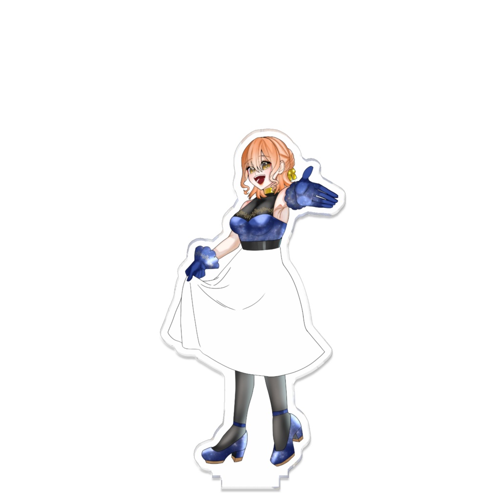 二次創作 非公式 ぐだ子 スカート透明 アクスタ