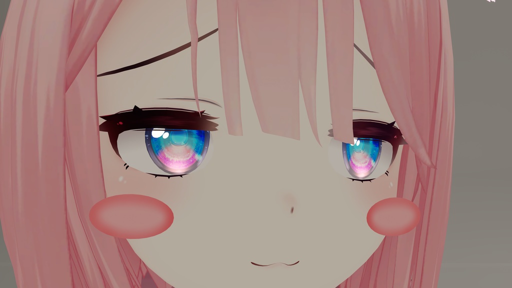 【2アバター対応】”オーシャンブルー” Eye Texture