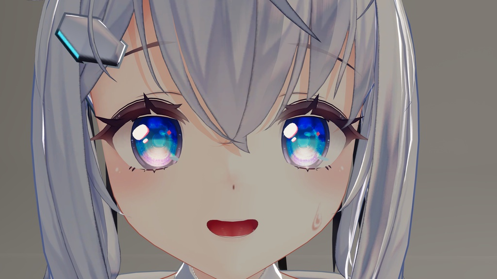 【2アバター対応】”オーシャンブルー” Eye Texture