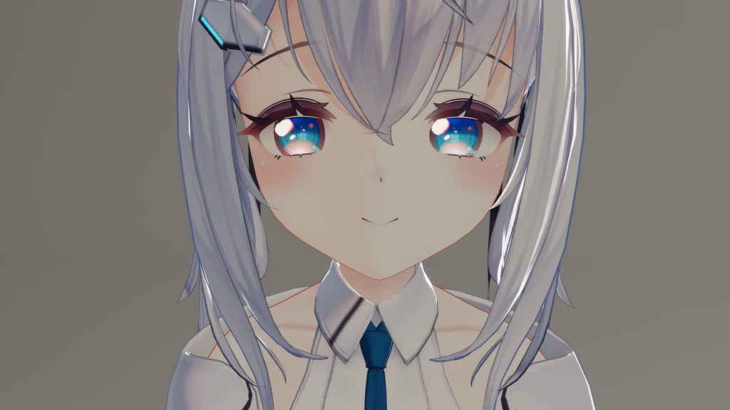 【2アバター対応】”オーシャンブルー” Eye Texture