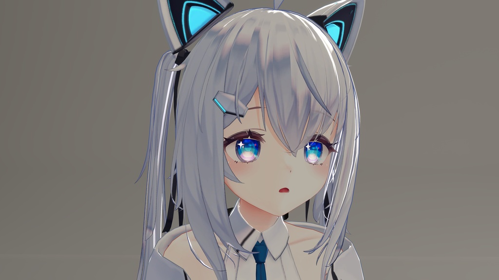 【2アバター対応】”オーシャンブルー” Eye Texture