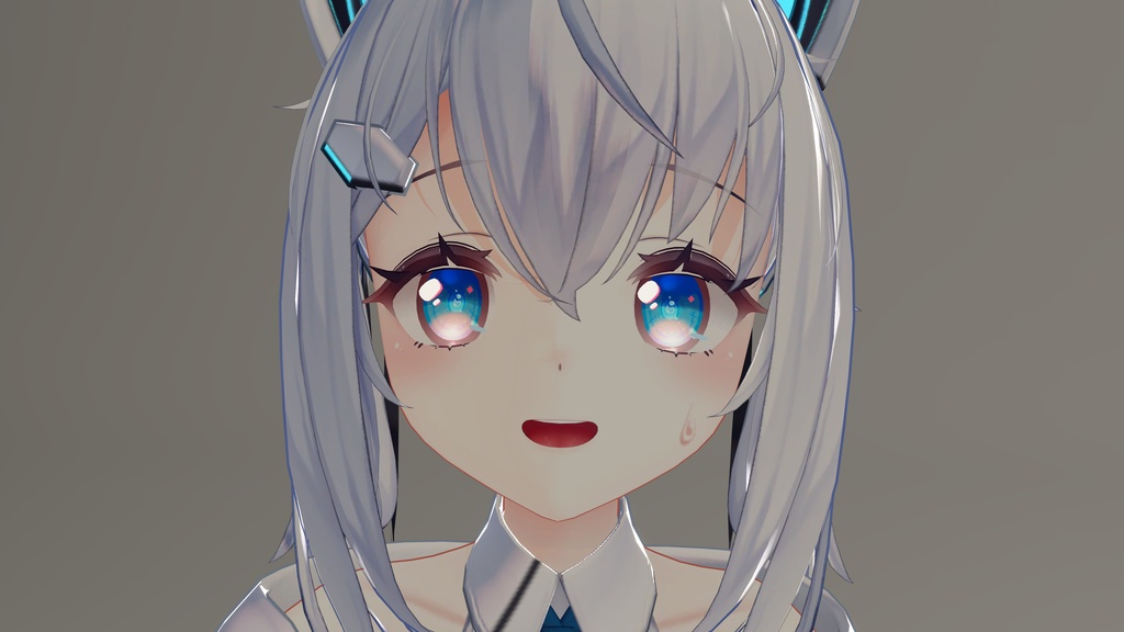 【2アバター対応】”オーシャンブルー” Eye Texture