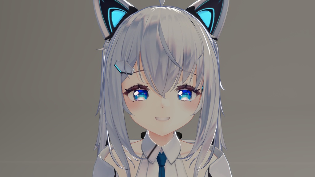 【2アバター対応】”オーシャンブルー” Eye Texture