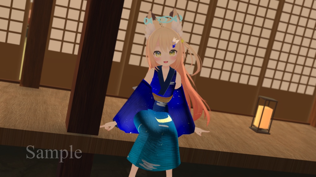 ほしぞらの浴衣 - Starry Sky Yukata【こまどアバター対応】