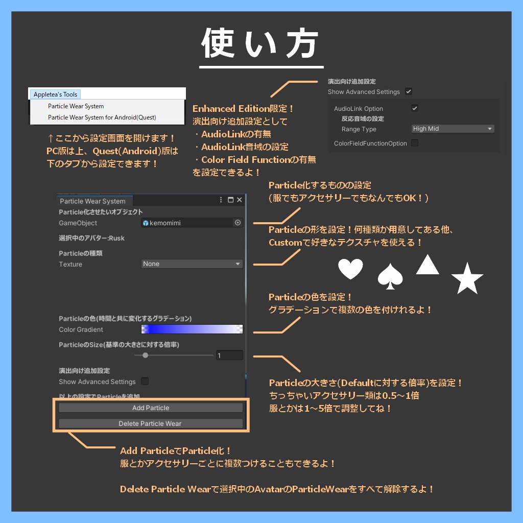 Particle Wear System