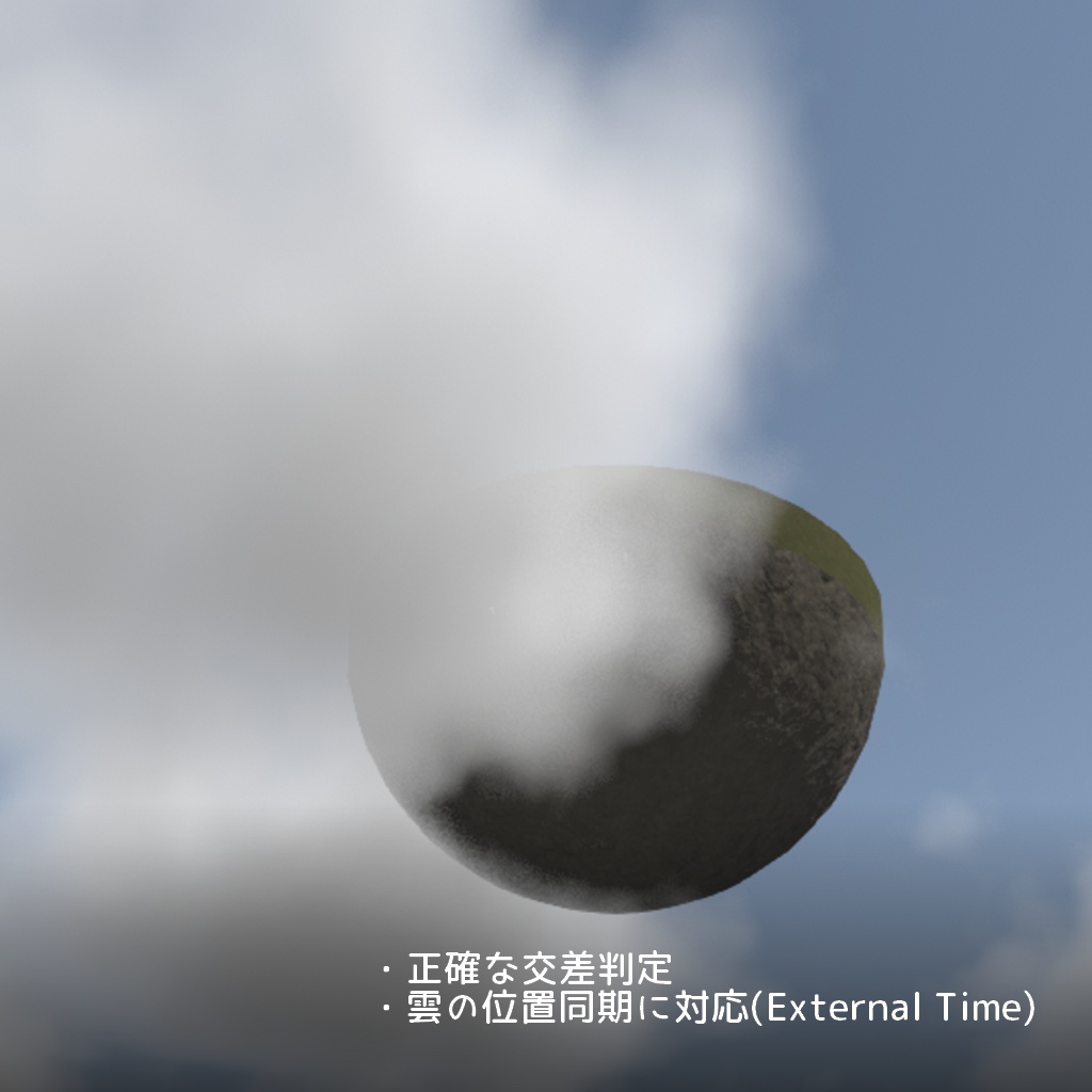 Flexible Cloud Shader【リアル汎用雲・霧・煙Shader】