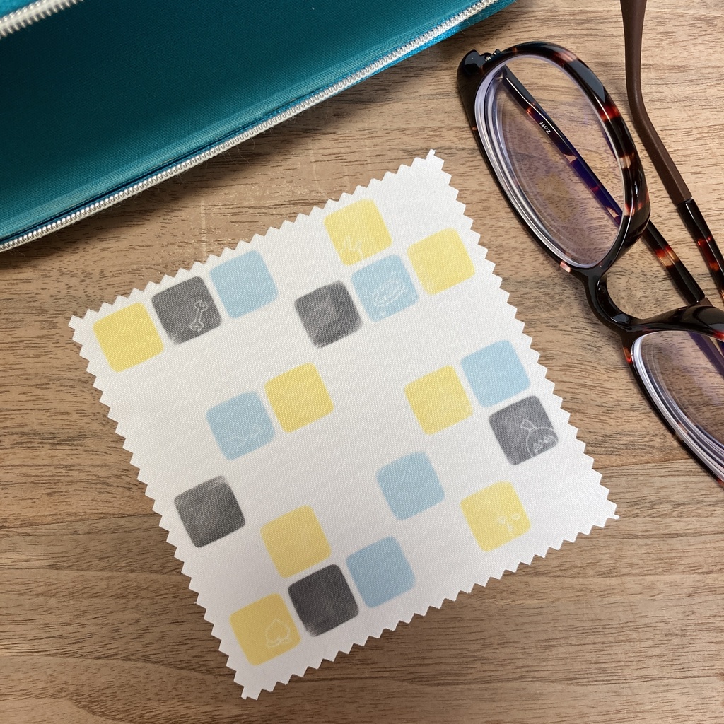 乙&普&望の概念　メガネ拭き