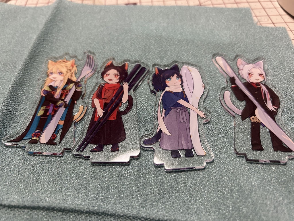 ねこみみアクリルスタンド