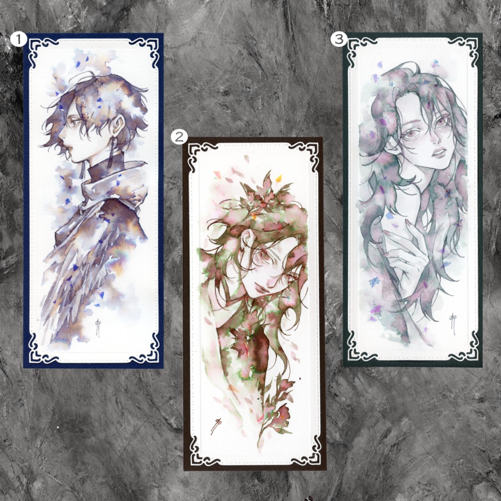 《原画》チケット 縦《女性》