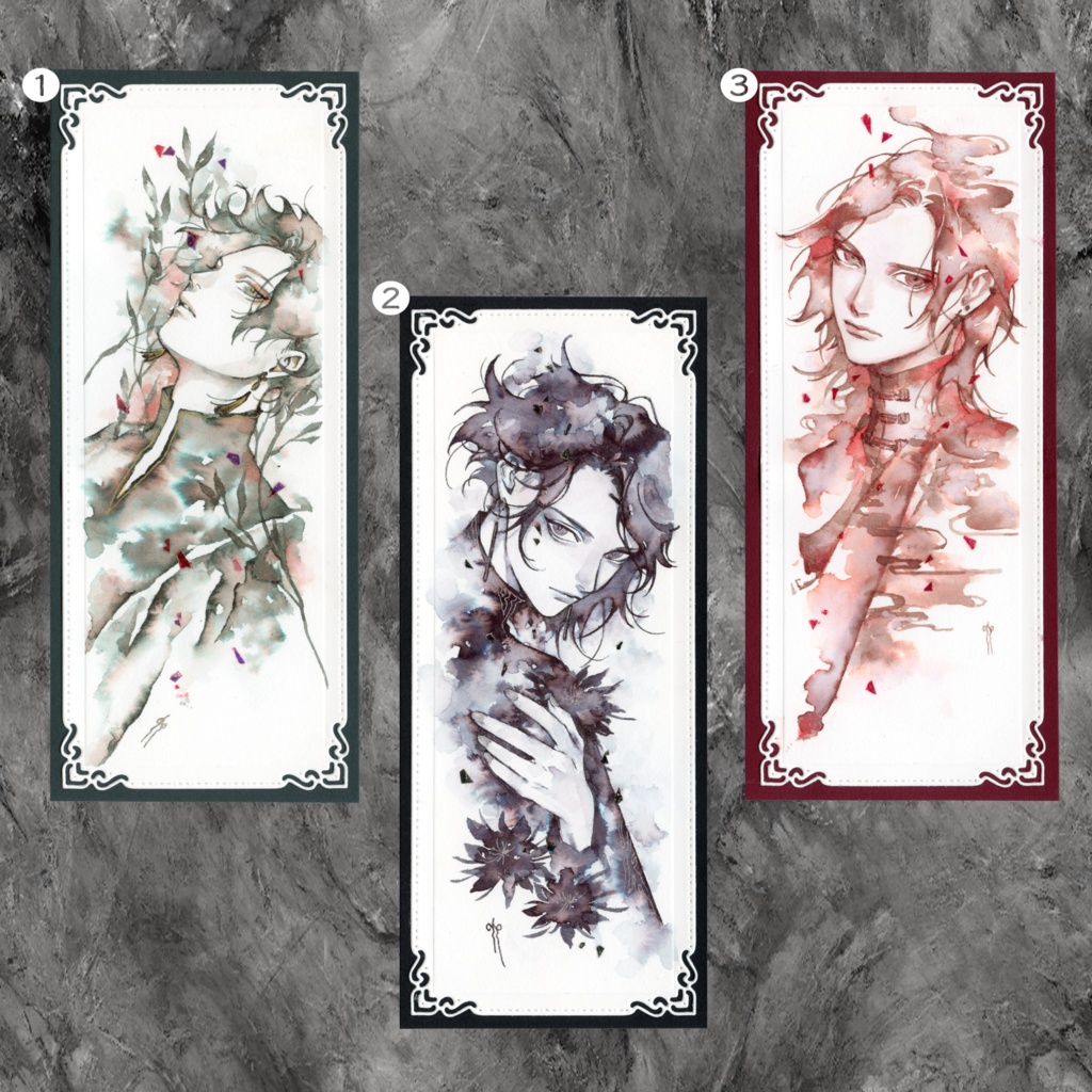 《原画》チケット 縦《男性》