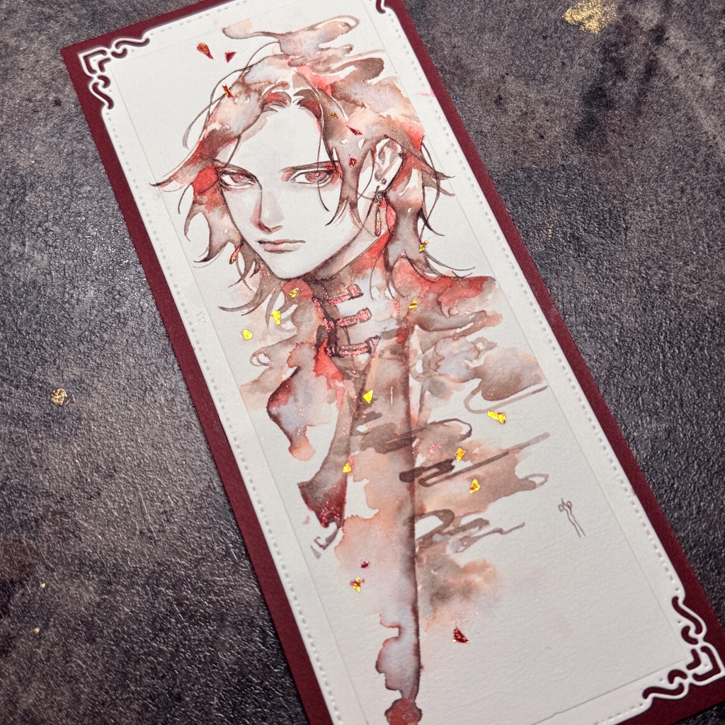 《原画》チケット 縦《男性》