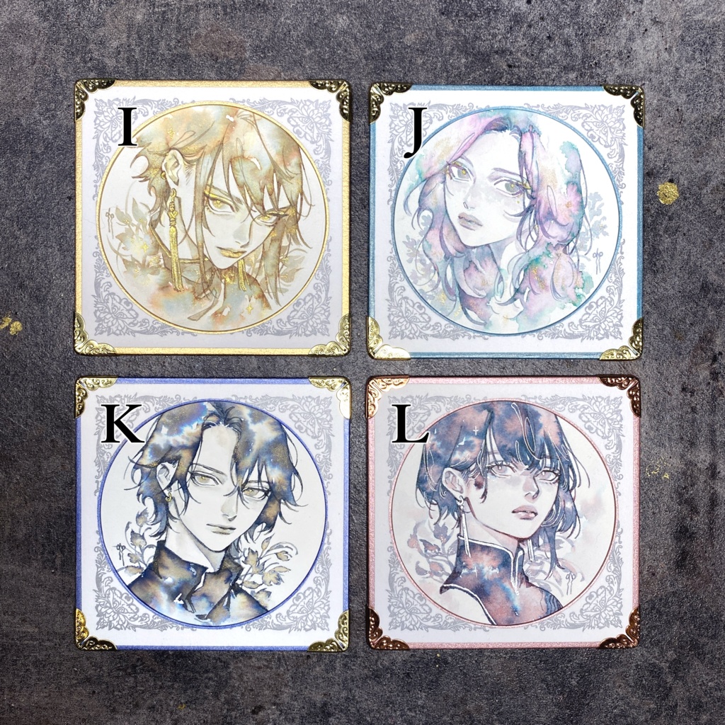 《原画》装飾マット色紙