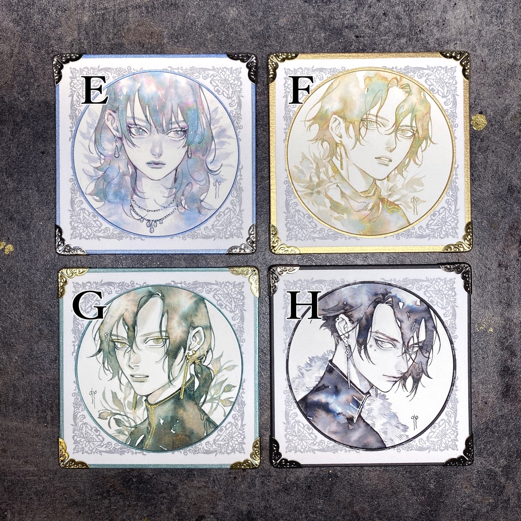 《原画》装飾マット色紙