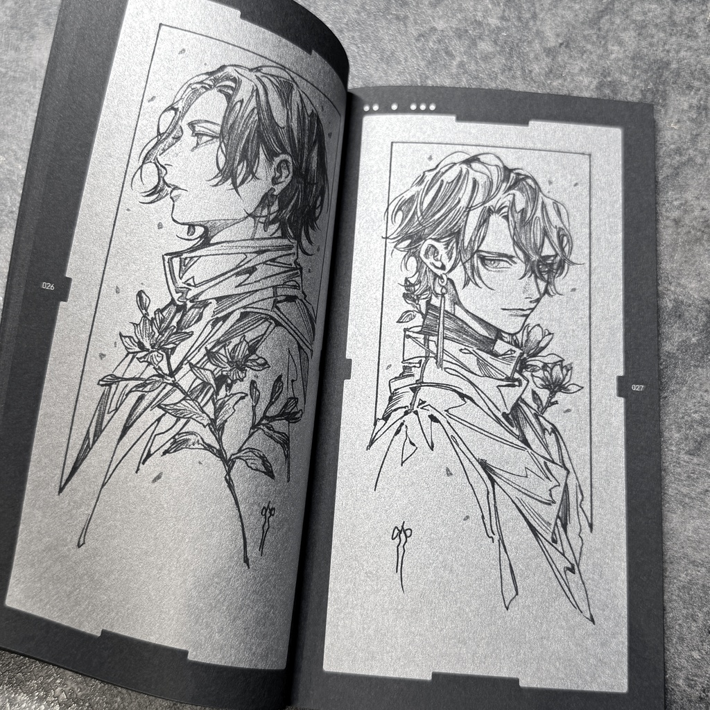 孳々 ボールペン画 新刊✨【BALLPEN・DRAWING】 - 孳々画廊 - BOOTH