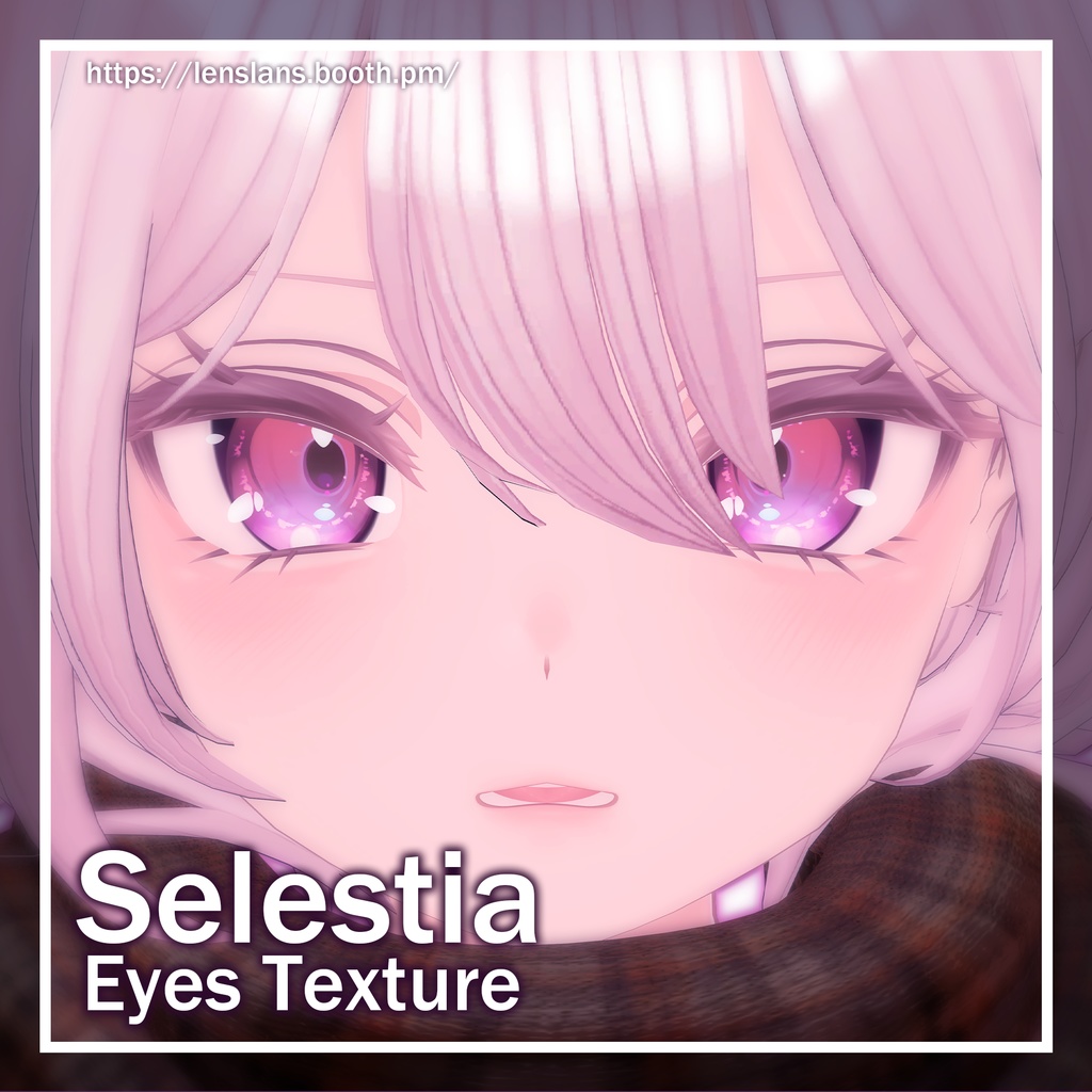 【セレスティア(Selestia)】Eyes Textures 24 Color + Odd Eyes [PNG/PSD]