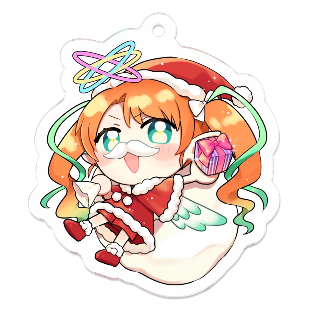 サンタの姿アクキーver