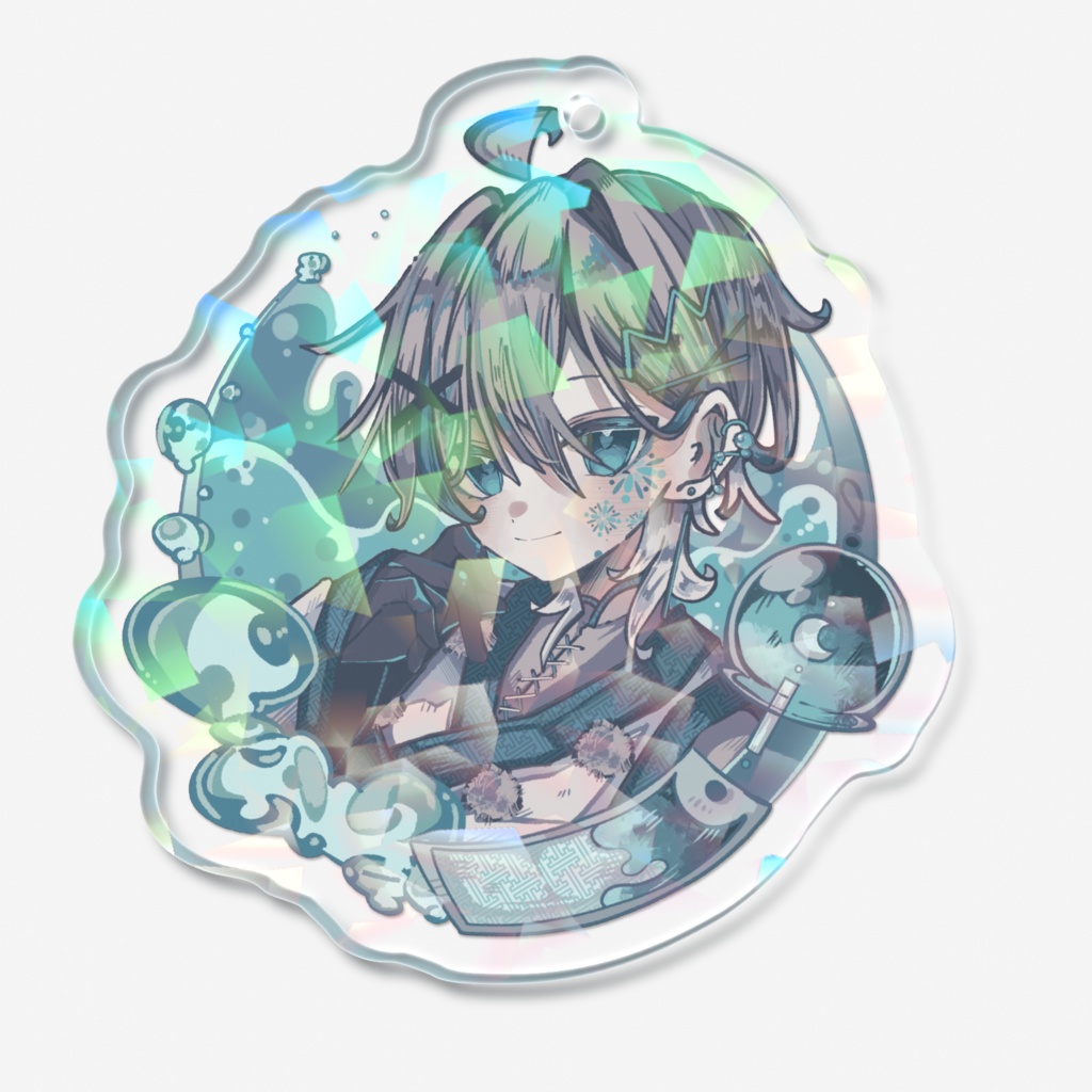 【Mash】ホログラムアクリルキーホルダー