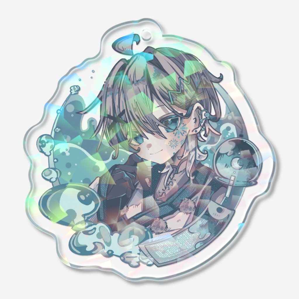 【Mash】ホログラムアクリルキーホルダー 