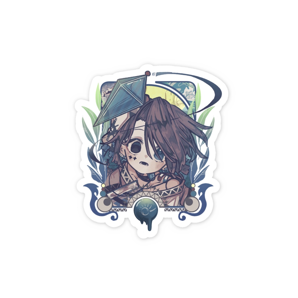 【八三郎】スマホステッカー