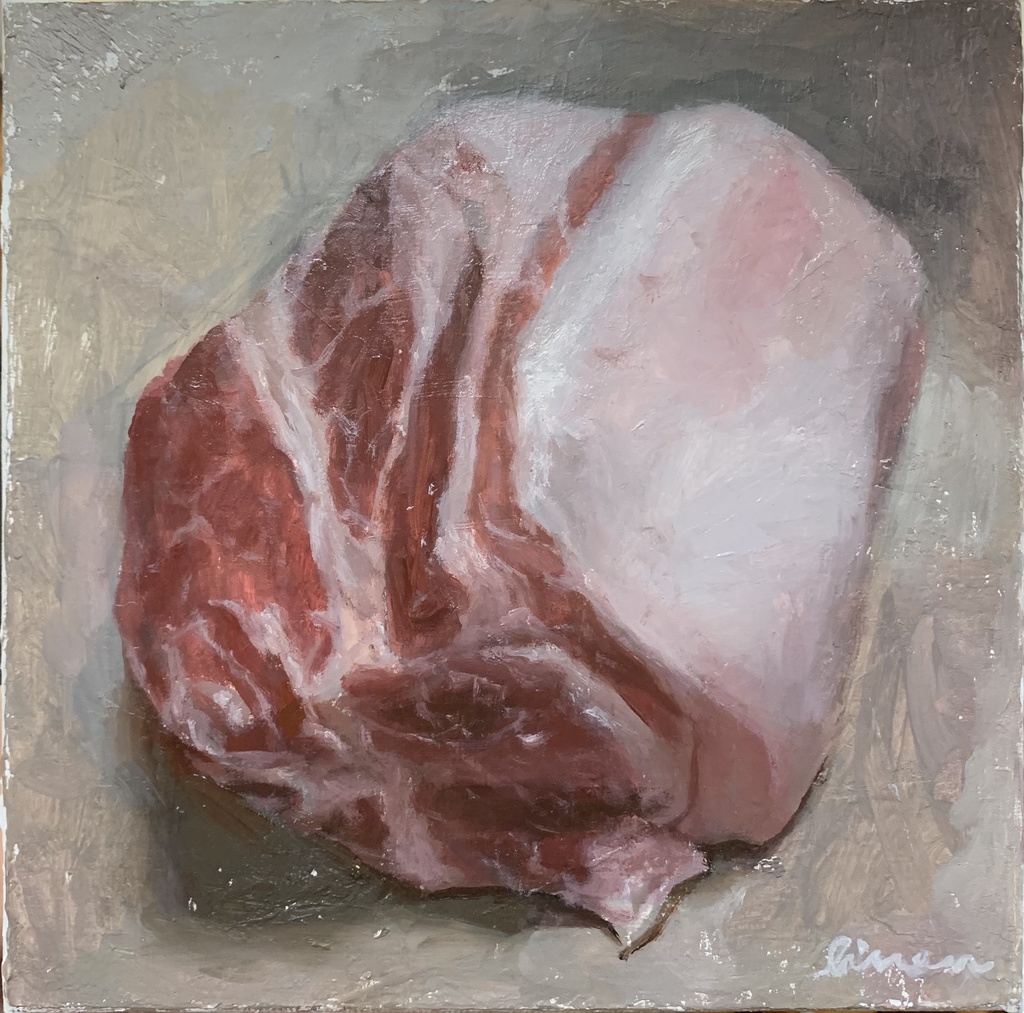 油絵 原画 生肉2