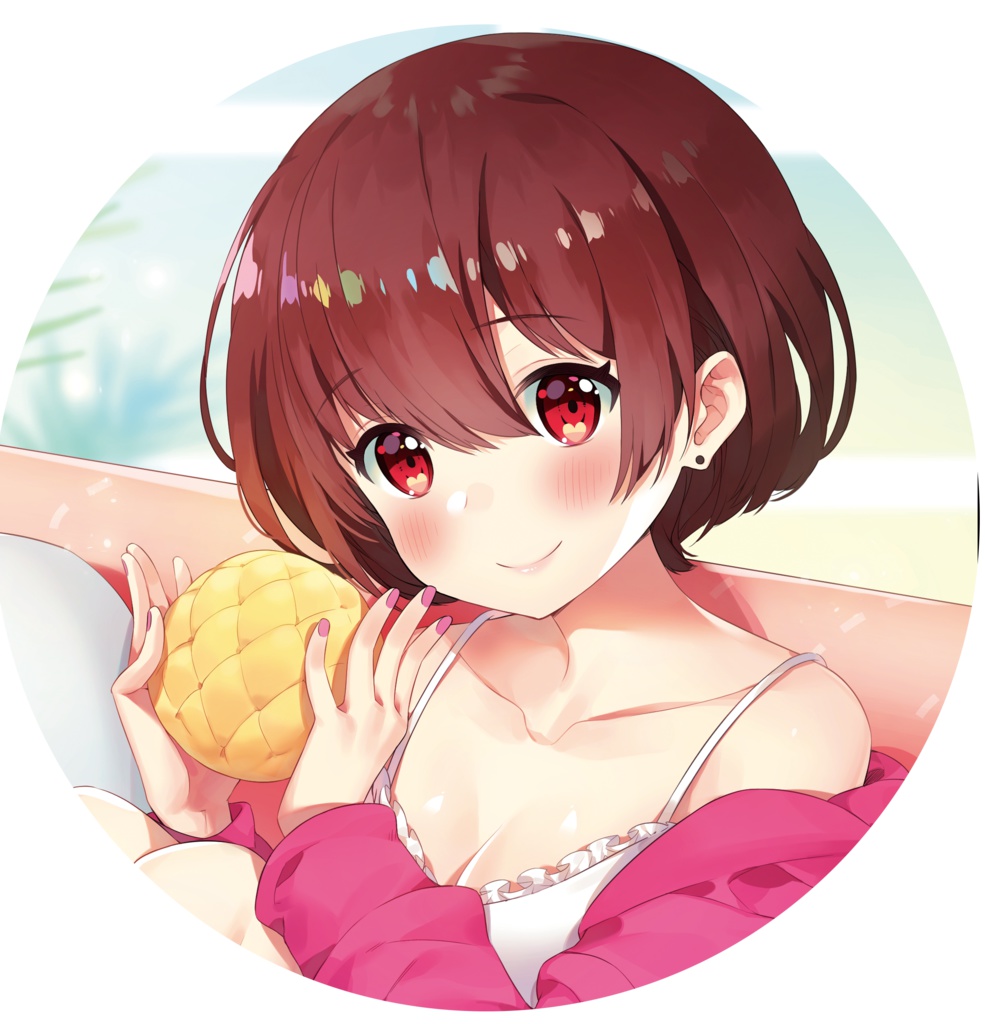 利香缶バッジ