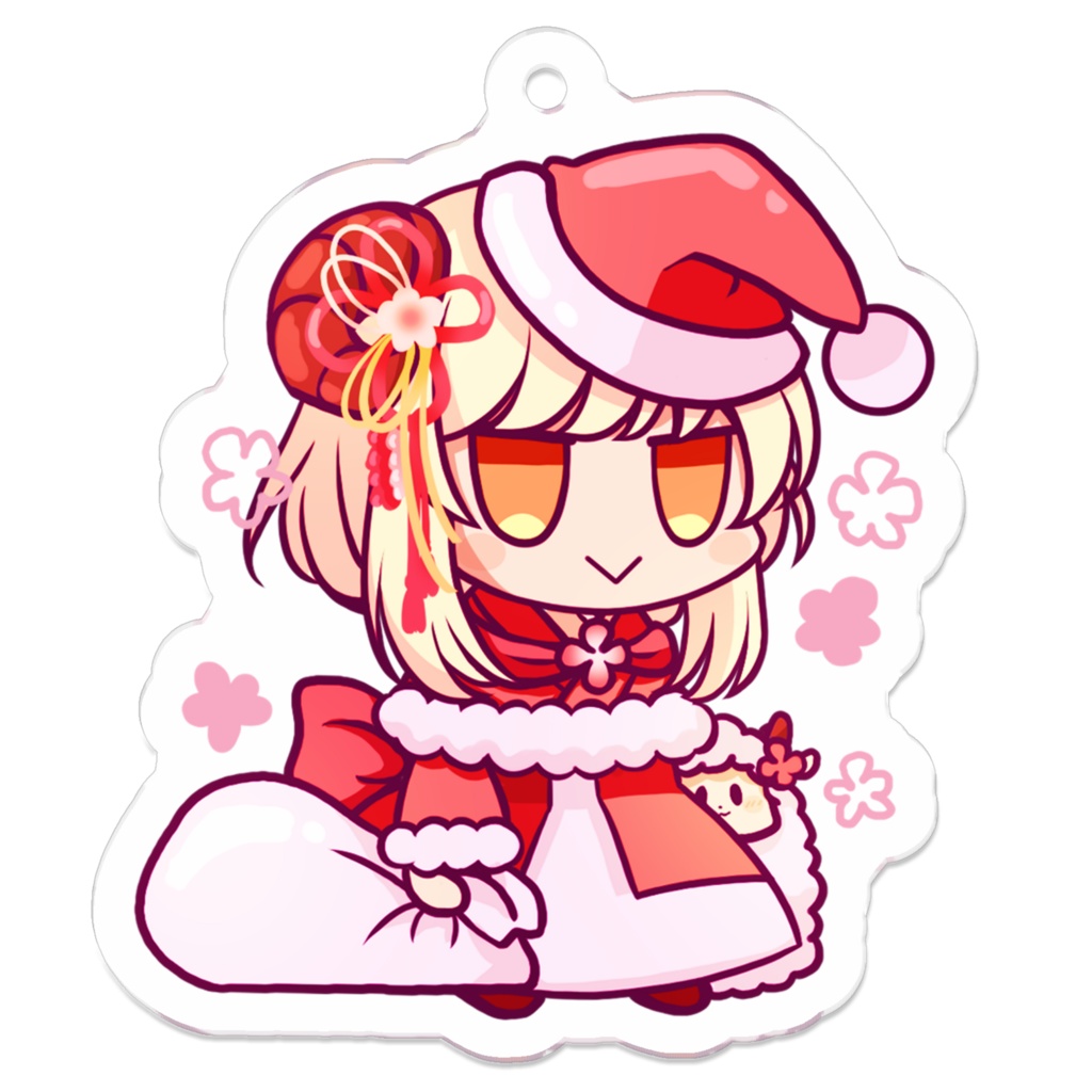 ひつじアクリルキーホルダー