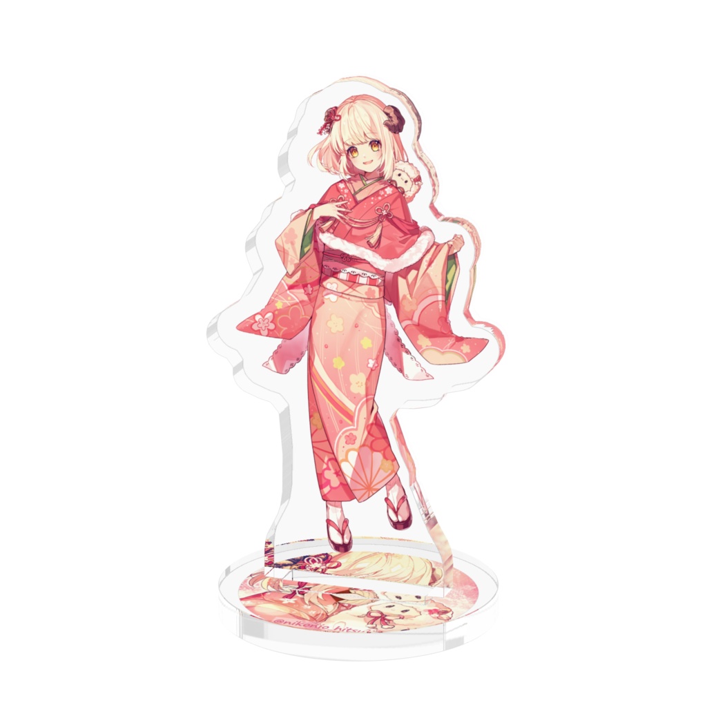 ひつじアクリルフィギュア（通常衣装）