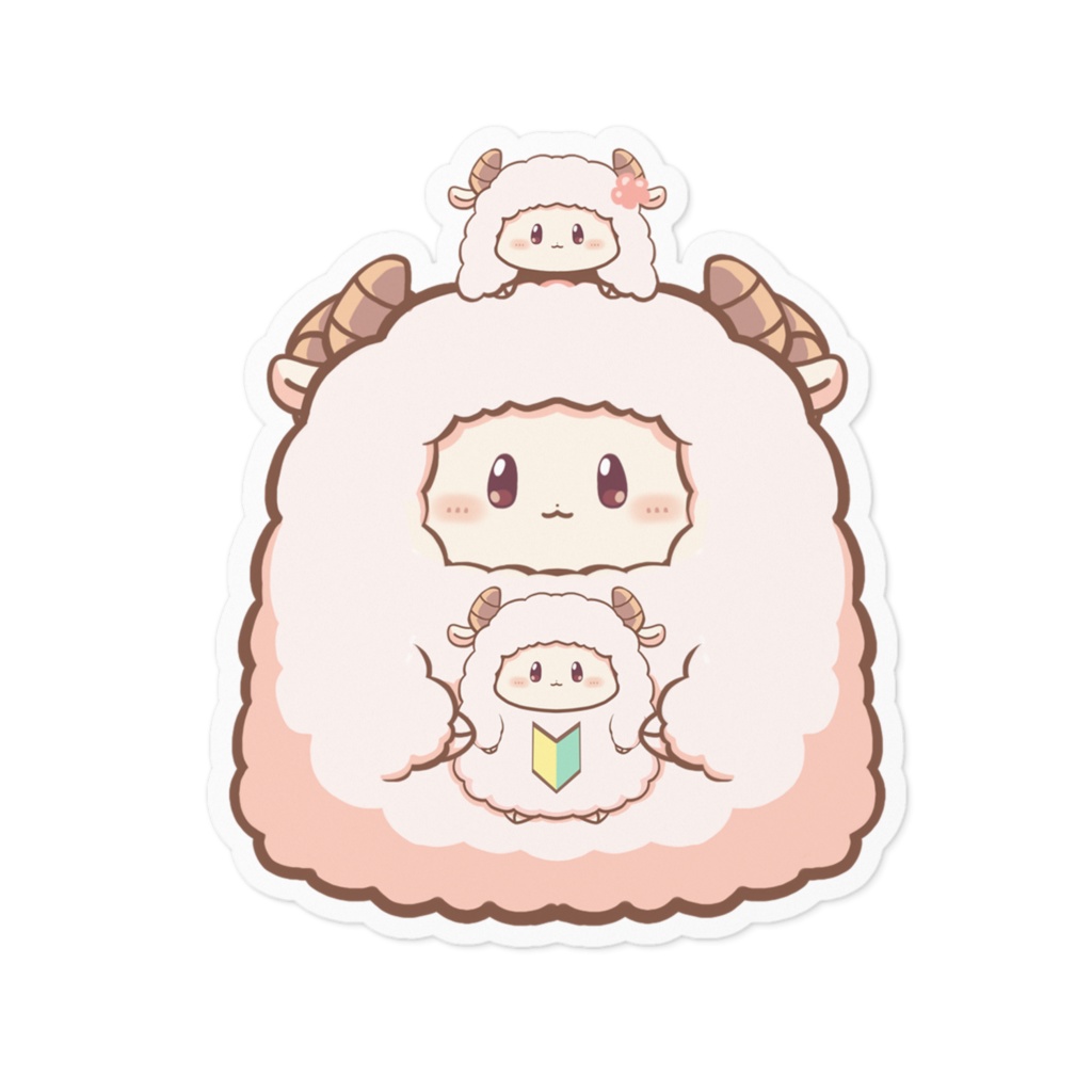 けだま+αステッカー