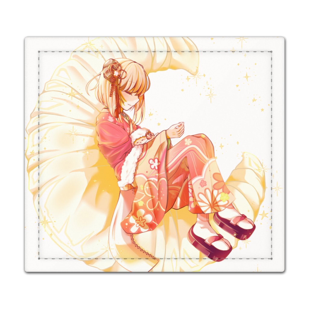 ひつじレザーマット