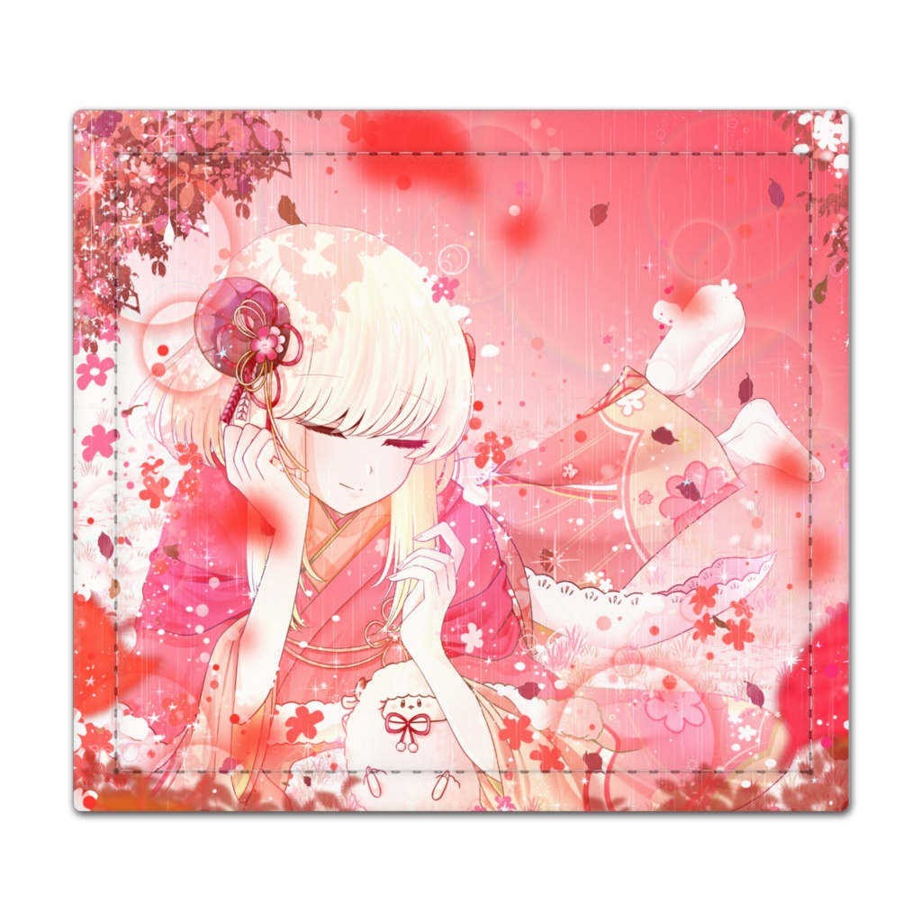 ひつじレザーマット