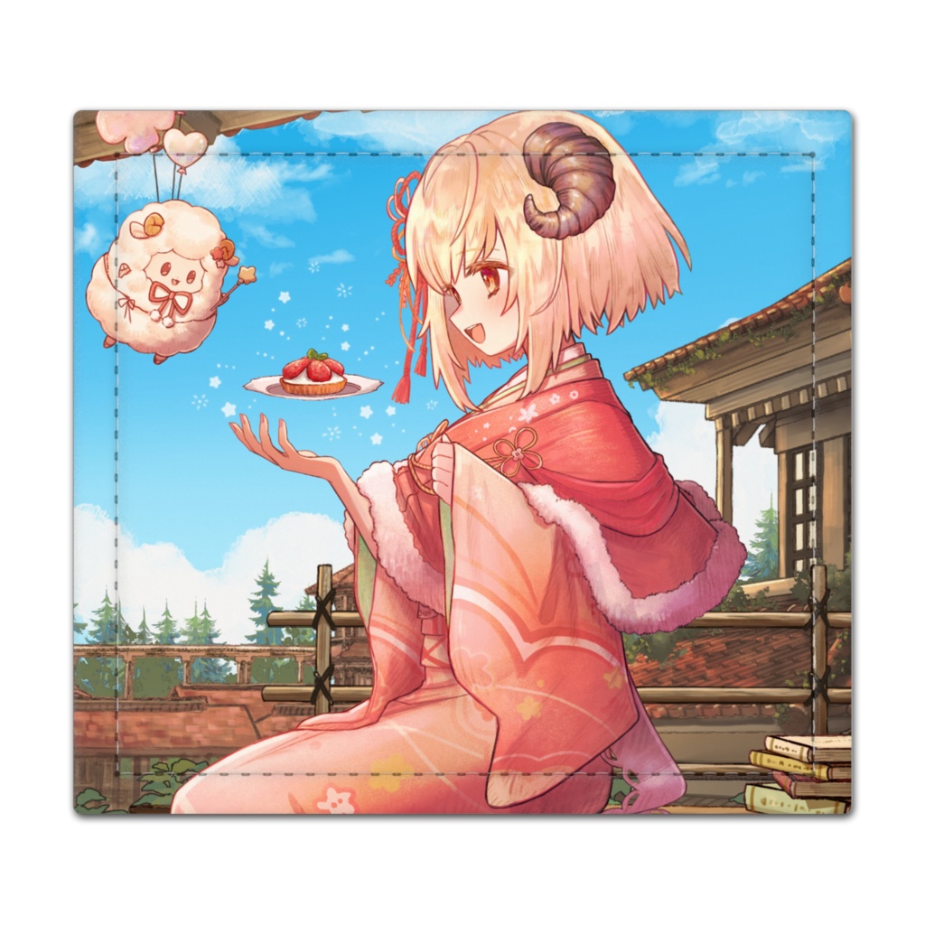 ひつじレザーマット