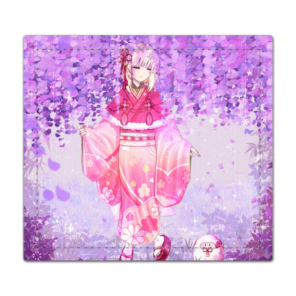 ひつじレザーマット