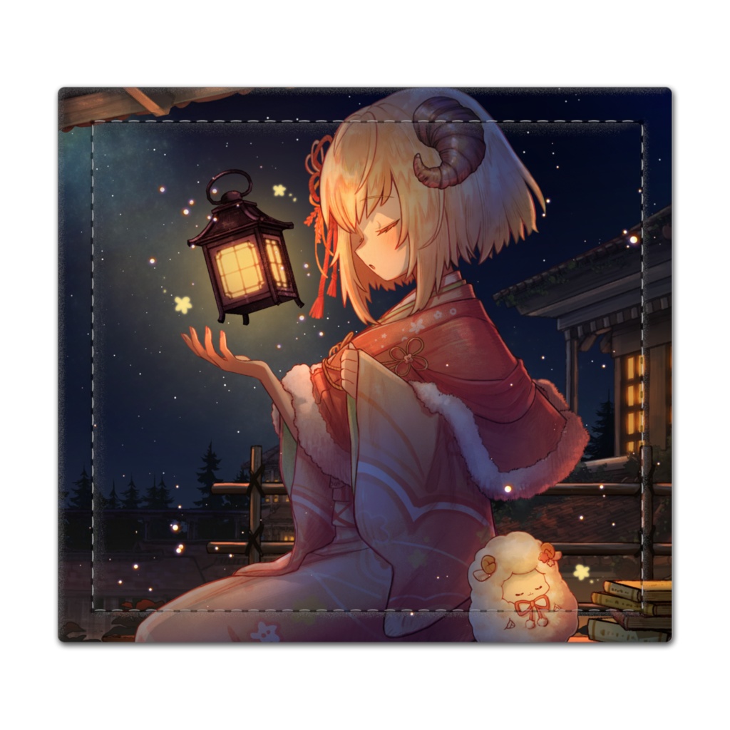 ひつじレザーマット