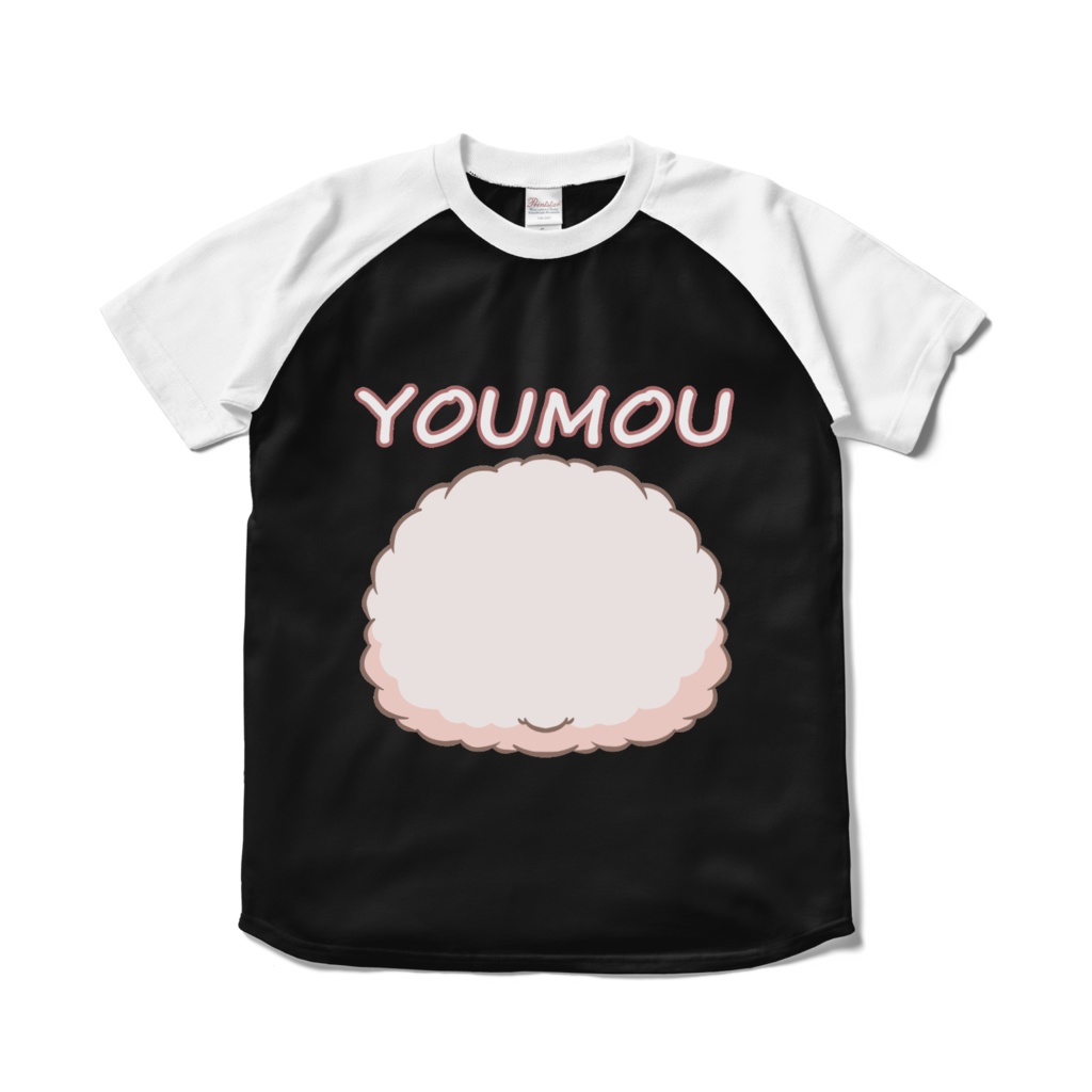 YOUMOU-ラグランTシャツ