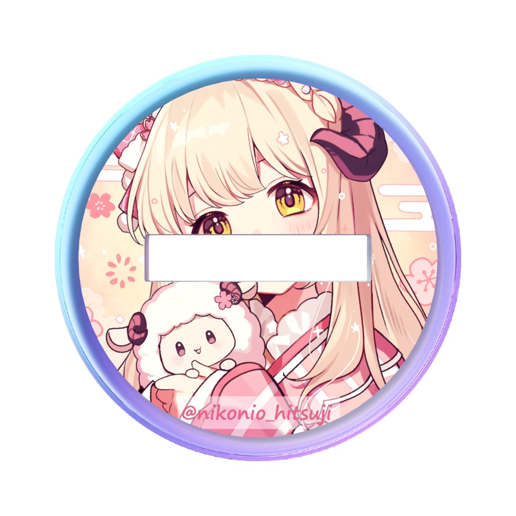 ひつじオーロラアクリルフィギュア(大正浪漫衣装)