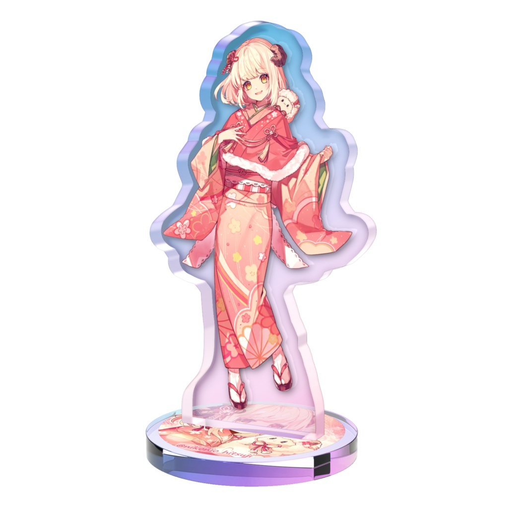 ひつじオーロラアクリルフィギュア(通常衣装)