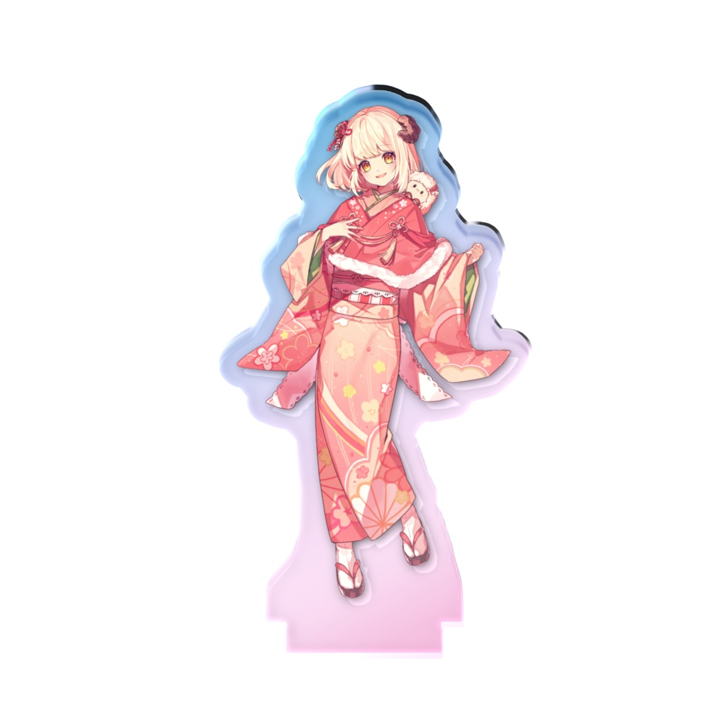 ひつじオーロラアクリルフィギュア(通常衣装)