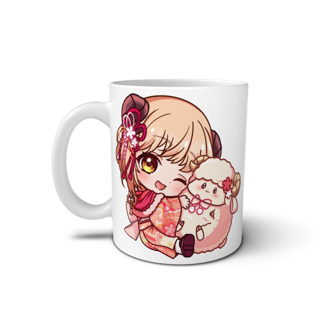 ひつじのマグカップ