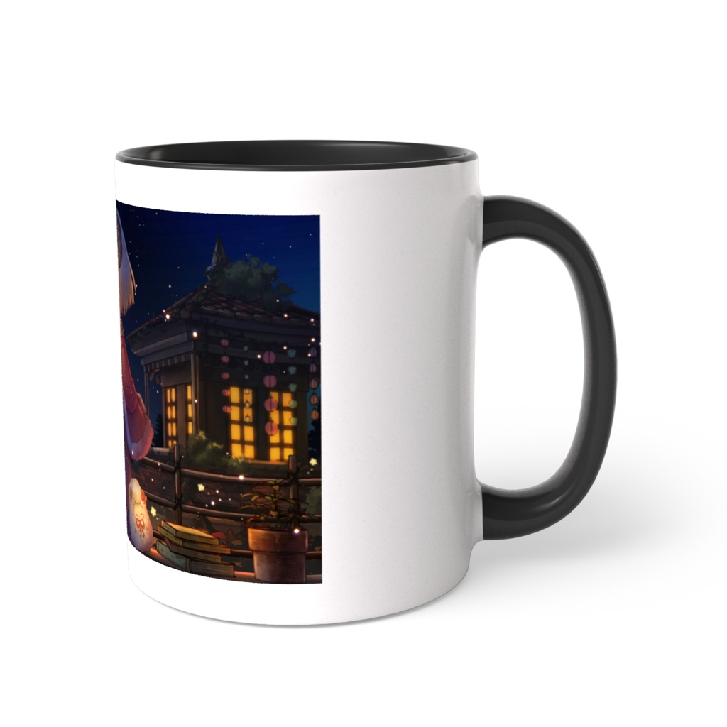 ひつじのマグカップ-ツートンカラー