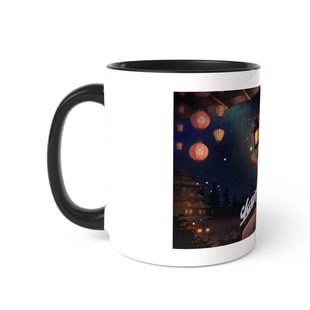 ひつじのマグカップ-ツートンカラー