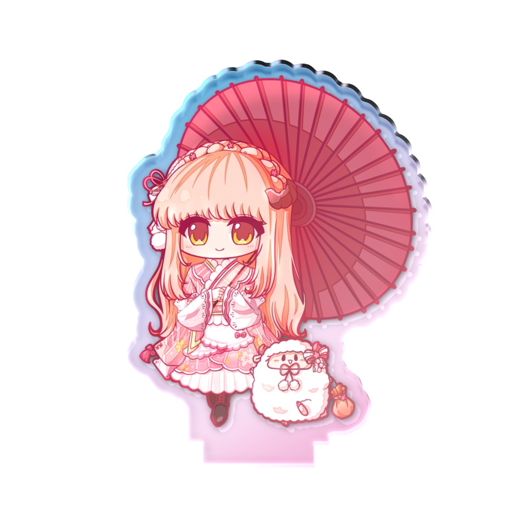 おでかけひつじオーロラアクリルフィギュア