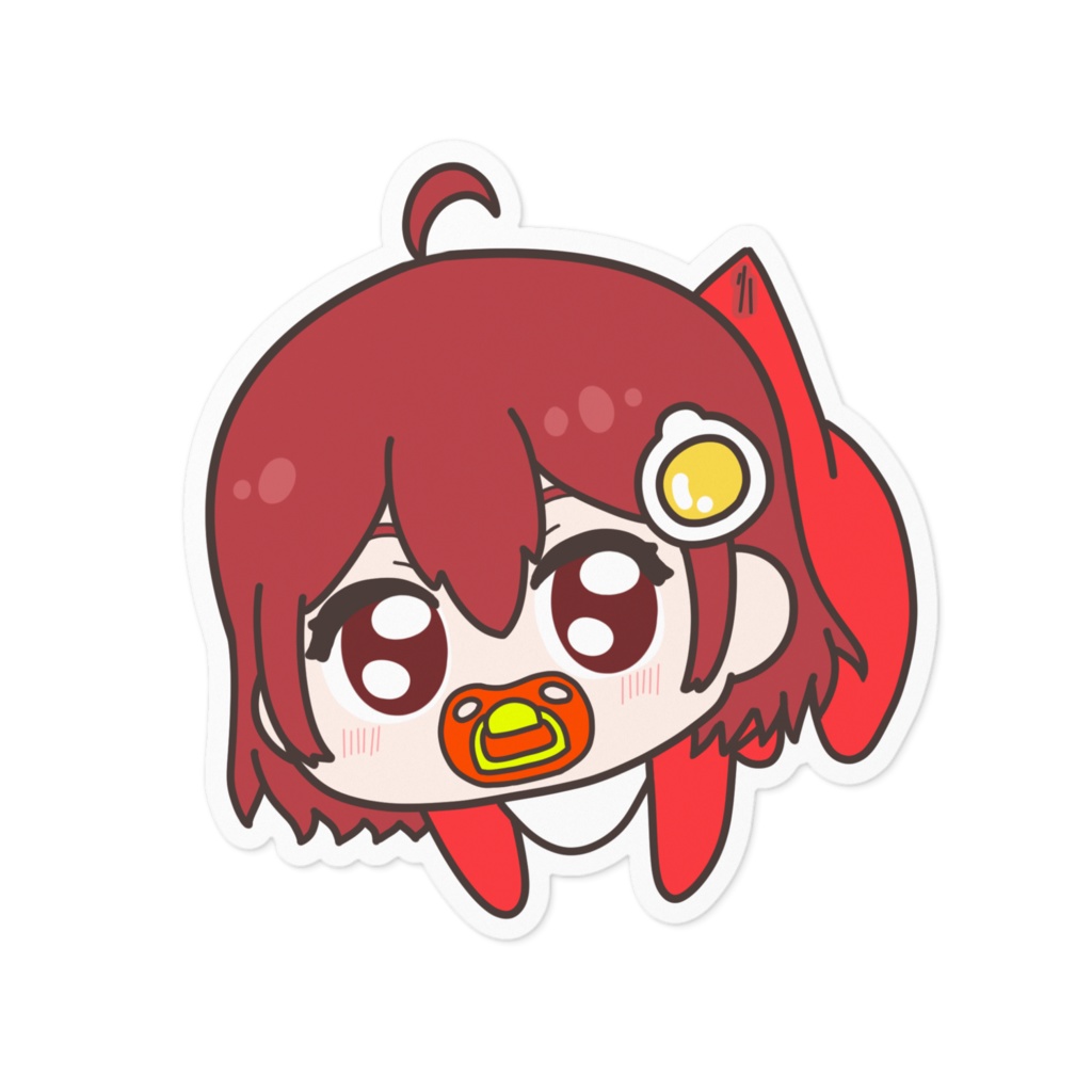 つままれくれはステッカー