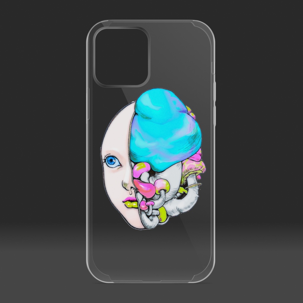 iPhoneケース ぶくぶく