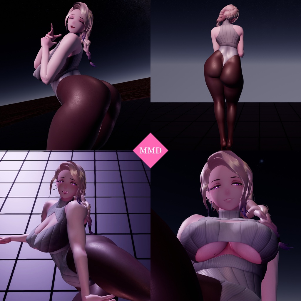 【VR想定汎用モデルデータ】「エーデルワイス」