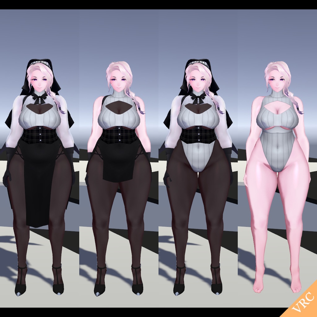 【VR想定汎用モデルデータ】「エーデルワイス」