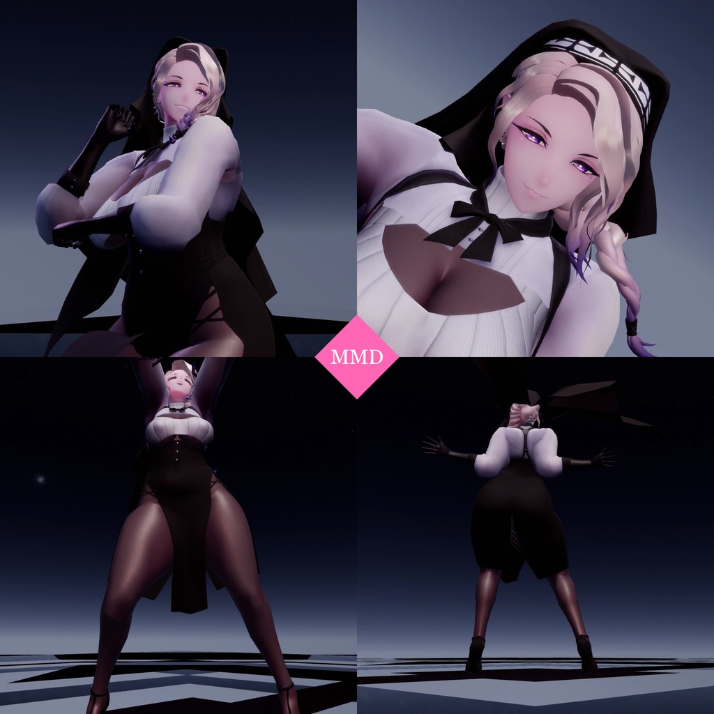 【VR想定汎用モデルデータ】「エーデルワイス」