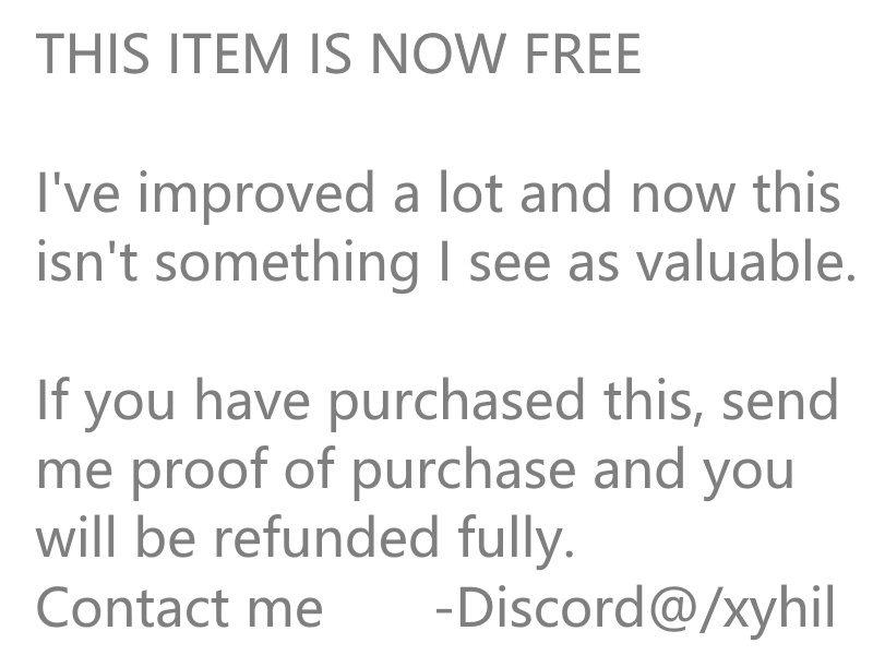 NOW FREE! | Topologically Averaged Low Poly Base